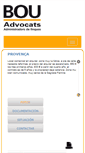 Mobile Screenshot of bou-advocats.com