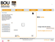 Tablet Screenshot of bou-advocats.com